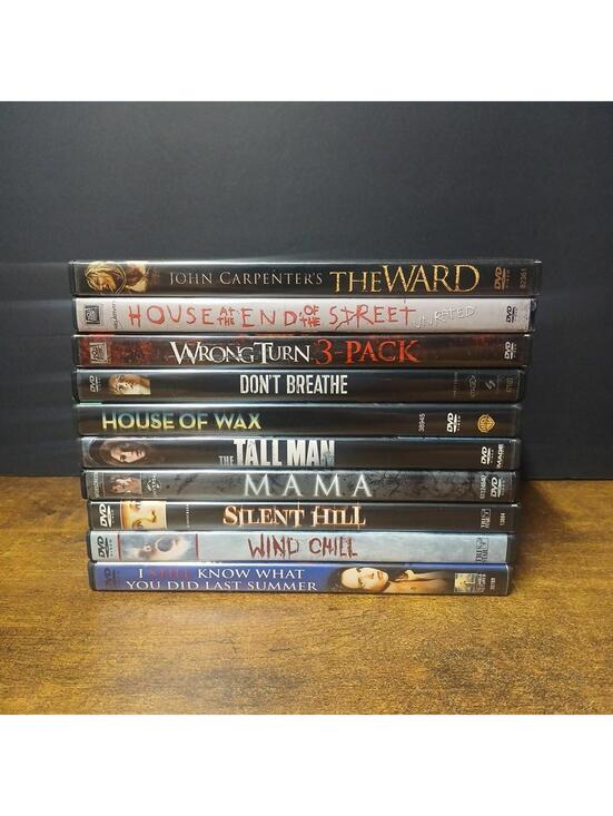Other - Lot of 12 Scary Horror Movie DVDs, Jennifer Lawrence ~ Amber Heard ~ More